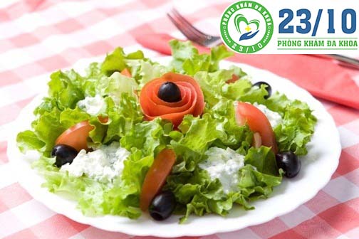 Chế độ dinh dưỡng hợp lý giúp phòng tránh bệnh rò hậu môn