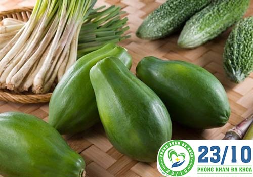 Đu đủ xanh rất tốt trong việc hỗ trợ điều trị kinh nguyệt không đều.