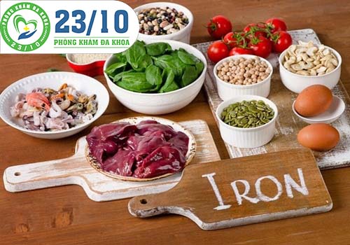 Những thực phẩm chứa nhiều sắt rất tốt cho người bệnh trĩ ngoại.