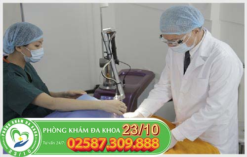 hỗ trợ điều trị mụn ở cửa mình bằng phương pháp hiện đại