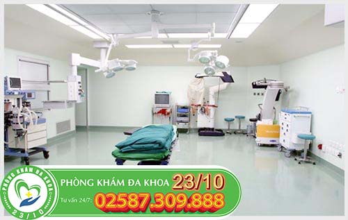 Cơ sở vật chất phòng khám hiện đại