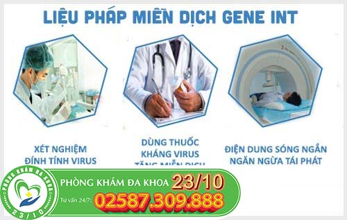 Liệu pháp miễn dịch cân bằng gene INT chữa mụn rộp sinh dục