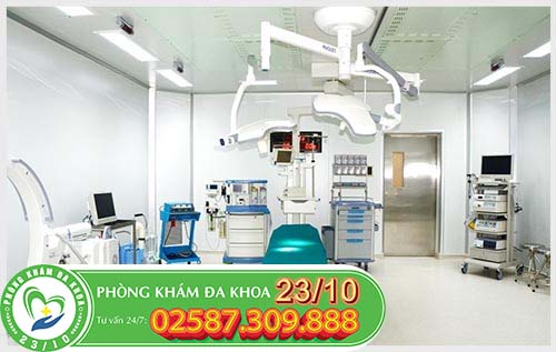 Phòng khám 23/10 được trang bị đầy đủ trang thiết bị hiện đại Phòng khám 23/10 được trang bị đầy đủ trang thiết bị hiện đại
