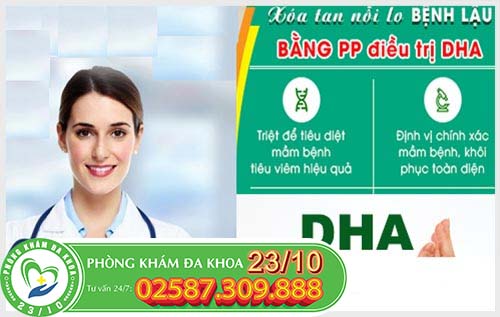 Phương pháp DHA hỗ trợ điều trị bệnh lậu