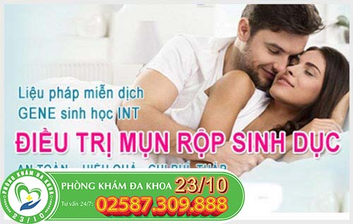 Liệu pháp miễn dịch gene sinh học chữa hậu môn nổi mụn chảy nước